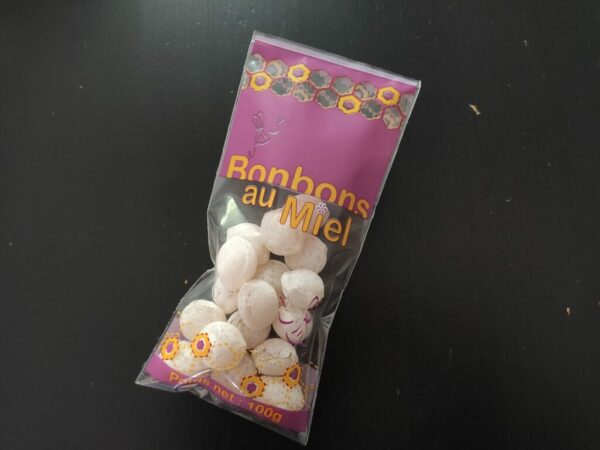Bonbon au miel "fourrées" 100grs