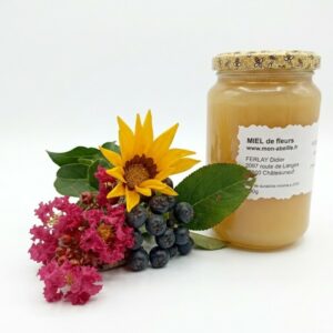 Miel crémeux artisanal 500g – Rucher du Pillier Loire 42